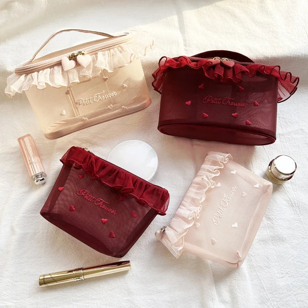 PrettyPetal - Lieve Meisjes Make-up Tas